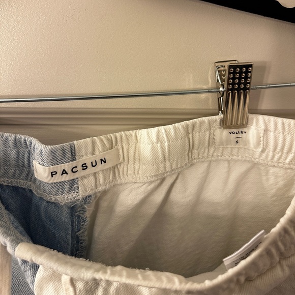 PacSun Denim Color Block Shorts - Picture 3 of 3